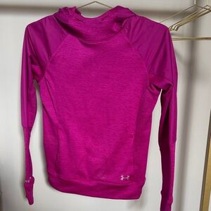 Under Armour Women's Vibrant Magenta Hoodie Storm
